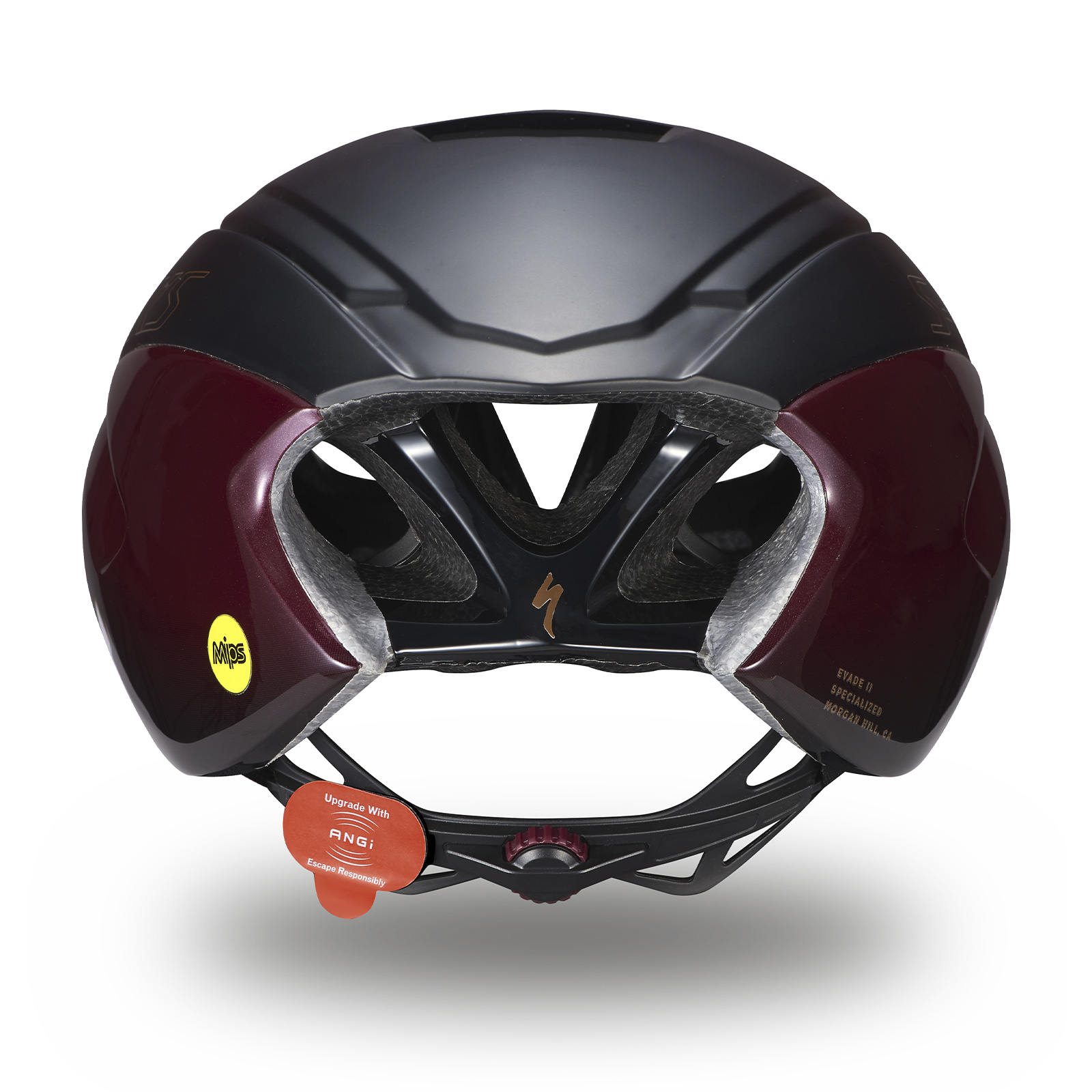 CASCO RUTA SPZ EVADE II HLMT SW ANGI READY MIPS CE MRN/BLK